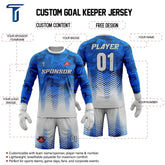 Custom Chevron Soccer Goalkeeper Jersey Set